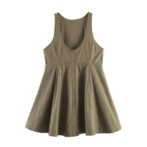 Women Clothing Summer Loose Wear Comfortable Slimming Vest Dress