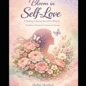 Bloom in Self Love A Healing Coloring Journal for Women cover