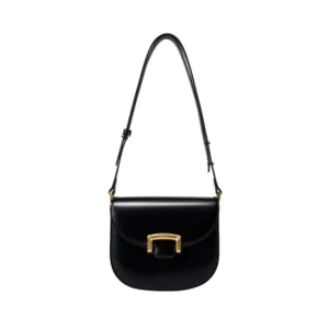 Original Women Bag  New Trendy High-end Wedding Bag Shoulder Bag Commuting Handbag Retro Style Saddle Bag