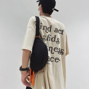 Crossbody bag men's waist bag small shoulder bag women's shoulder bag versatile chest bag