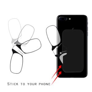 Clip Nose Reading Glasses for women Mini Optical Glasses for men With Box Wallet Prescription Eyeglasses glasses presbyopic